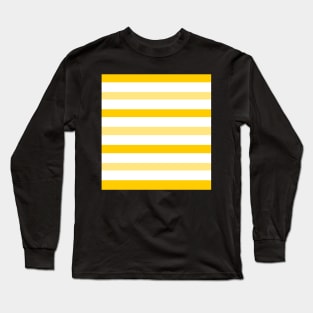 dark light yellow white stripes lines pattern Long Sleeve T-Shirt